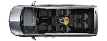 Mercedes V-Class WAV Layout