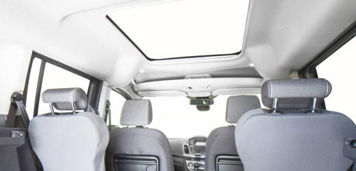 Headroom for the wheelchair user