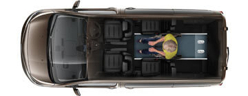 Toyota Verso WAV Layout