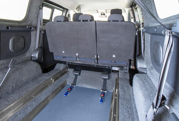 Electric wheelchair accessible vehicle