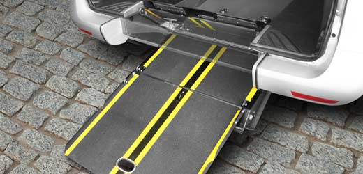 Mercedes Vito Wheelchair Access ramp