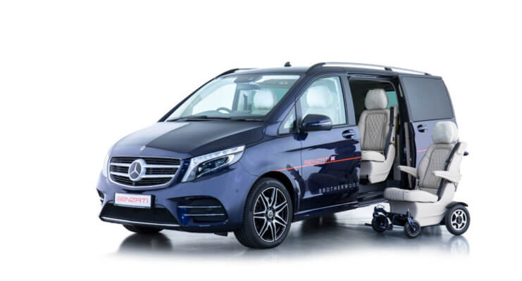 Brotherwood Klastar by Senzati Luxury Mercedes-V-Class WAV