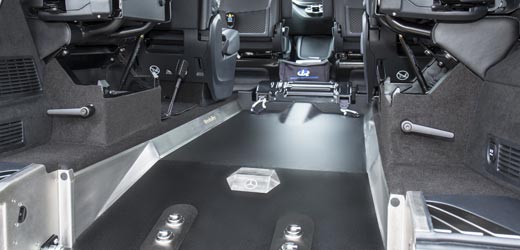 Mercedes V-Class Wheelchair Floor