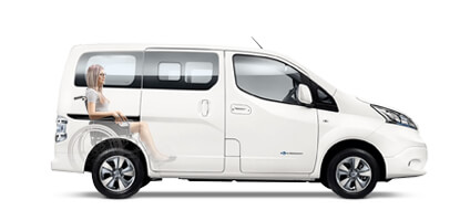 Nissan Electric Wheelchair Accessible vehicle