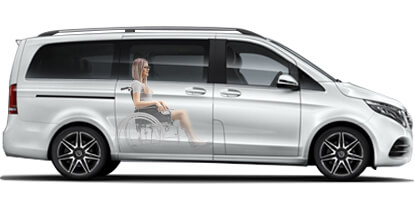 Mercedes V-Class Wheelchair Accessible vehicle