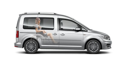 VW Caddy Wheelchair Accessible Vehicle