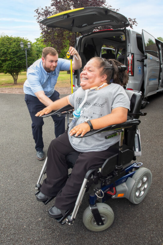 Measuring the Seated Height of a Wheelchair User