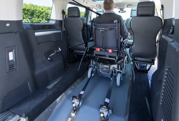 Toyota Proace Wheelchair Restraints