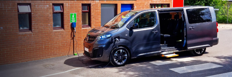 Vivaro electric wheelchair accessible vehicle