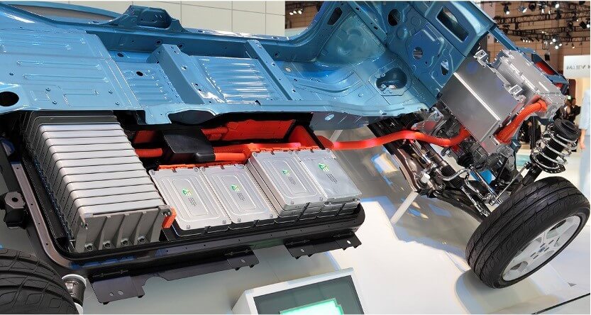 battery under floor