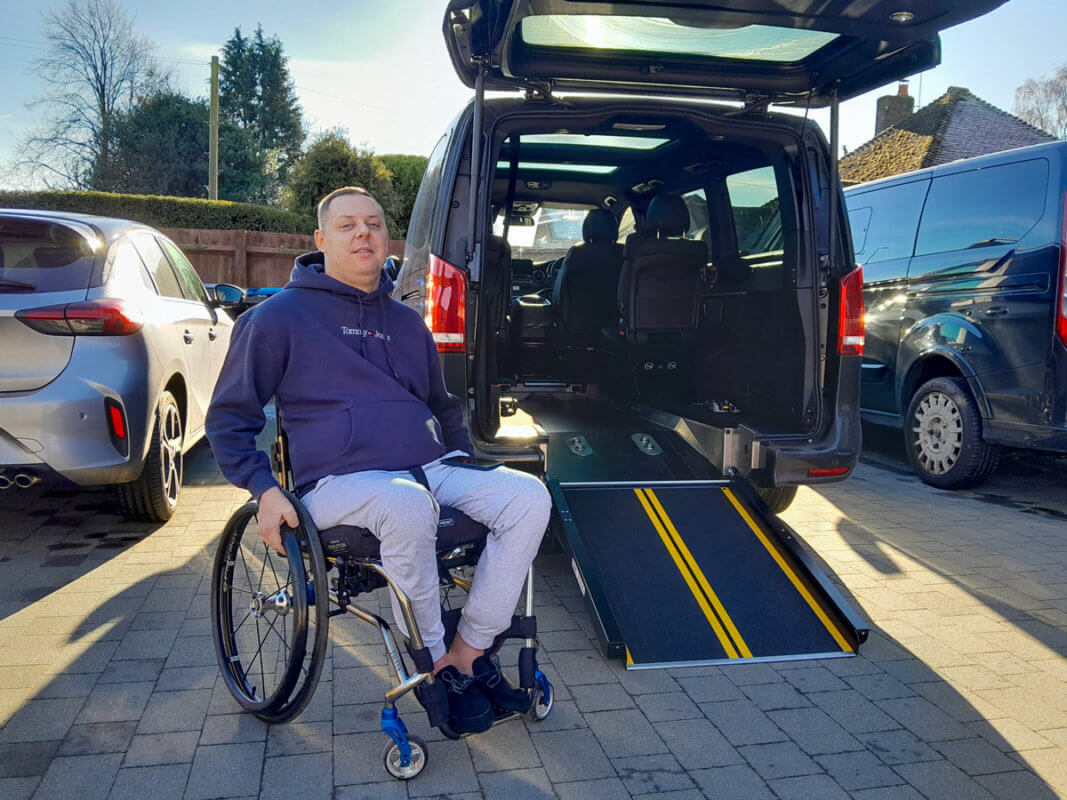 New Mercedes V-Class WAV
