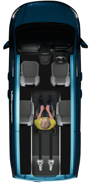 Brotherwood Ford Tourneo Custom WAV layout