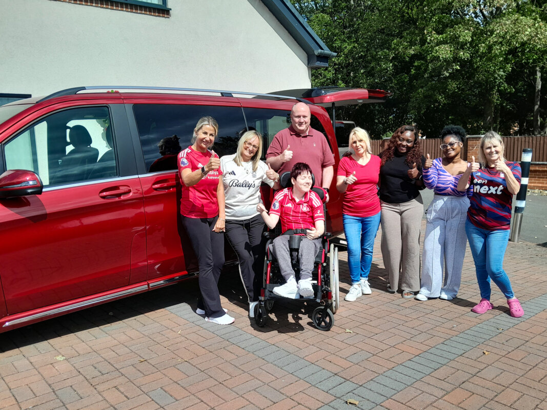 Nikita and her care team