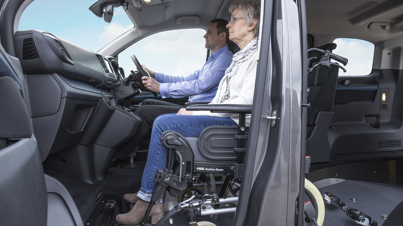Wheelchair Up-front WAVs