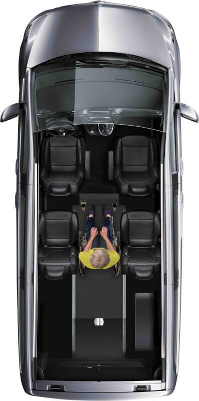 Mercedes-Benz V-Class Wheelchair Accessible Vehicle (WAV) Used