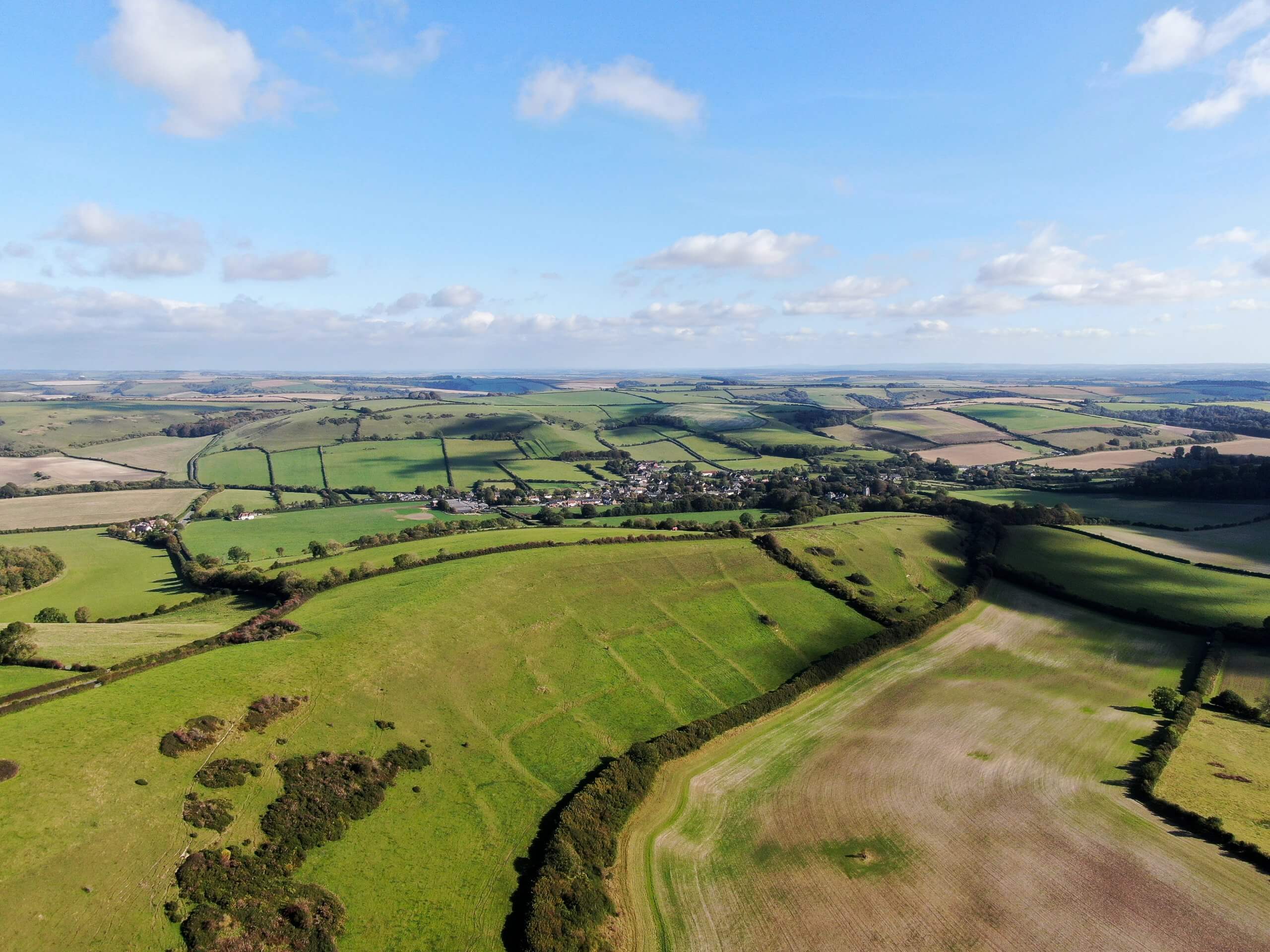 We're located near Sherborne, Dorset.